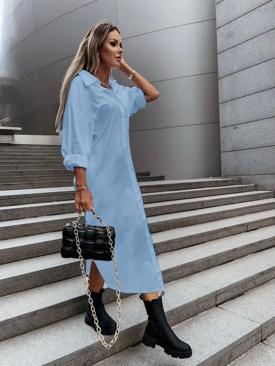 YNA – SPLIT HEM DRESS