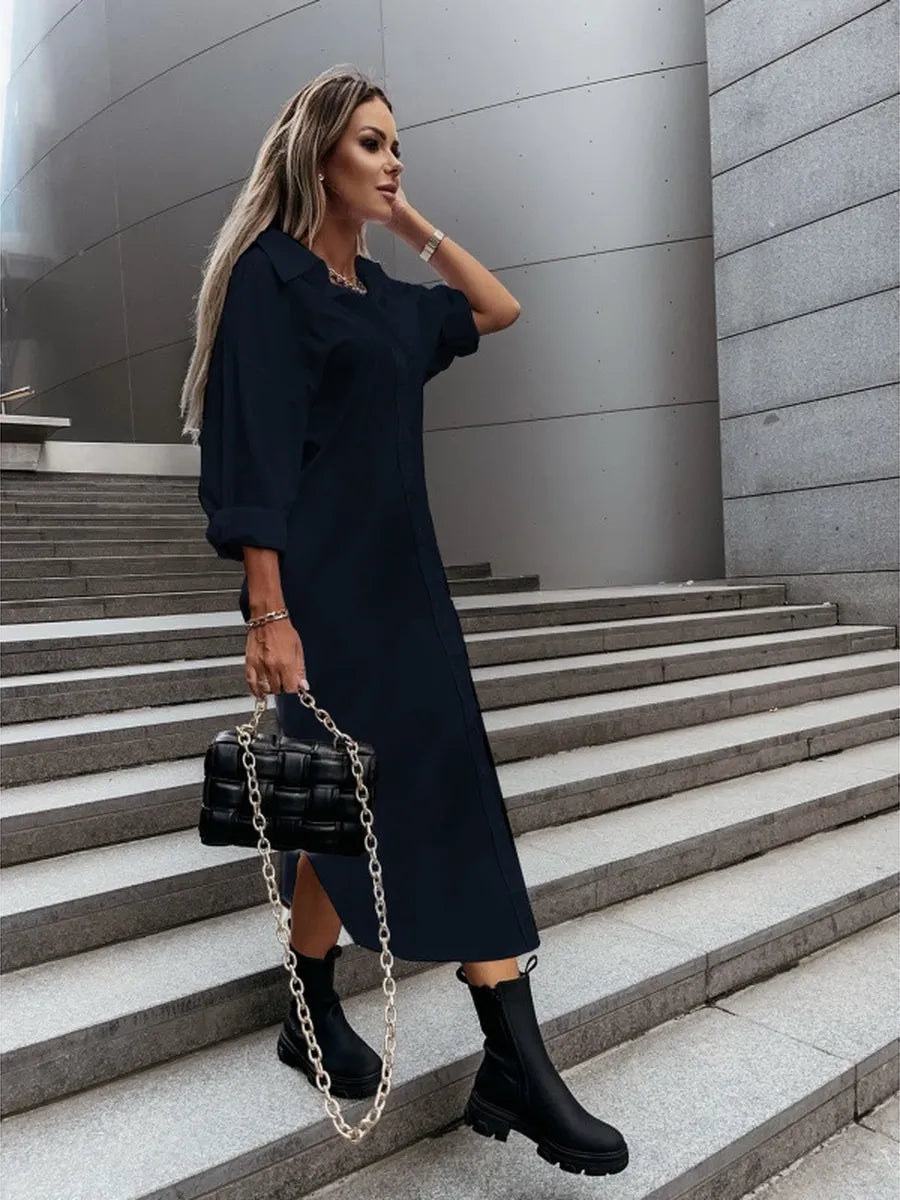 YNA – SPLIT HEM DRESS