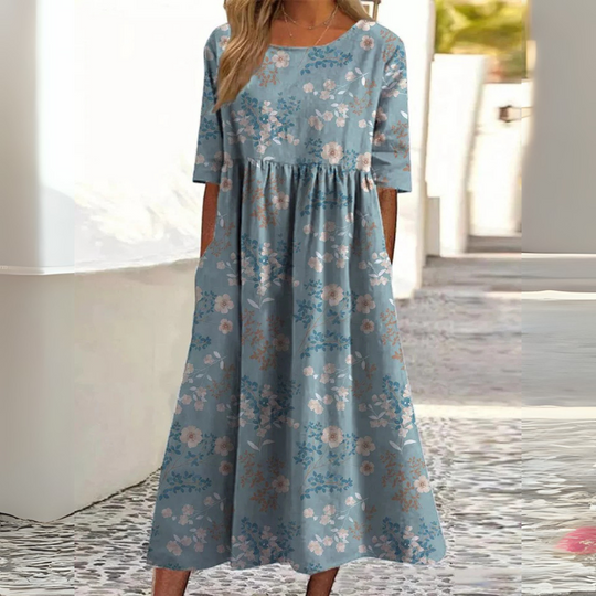 DOTTIE – FLORAL MIDI DRESS