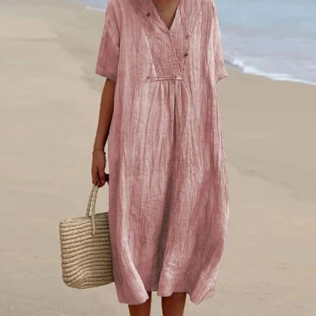 MARIBETH – RELAXED FIT MIDI DRESS