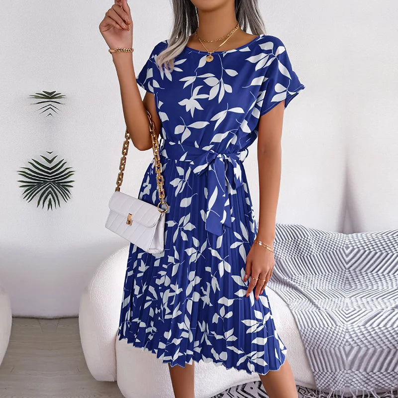 ZOE – FLORAL CHIFFON DRESS