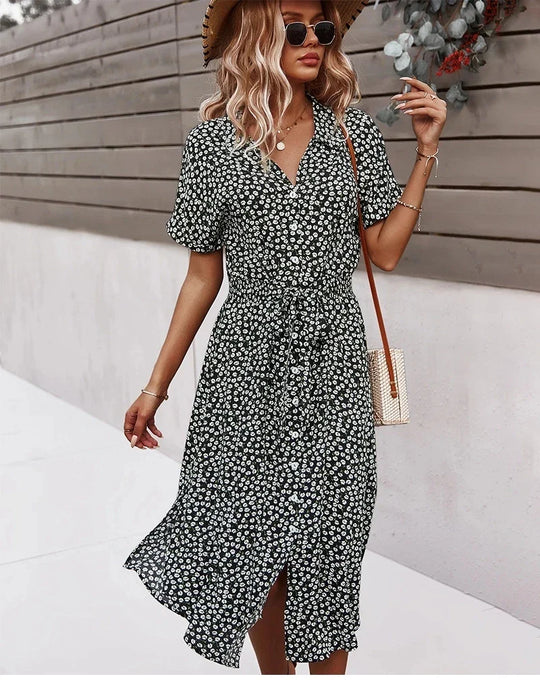 FLORENCE – COTTON-SPANDEX STRETCH DRESS