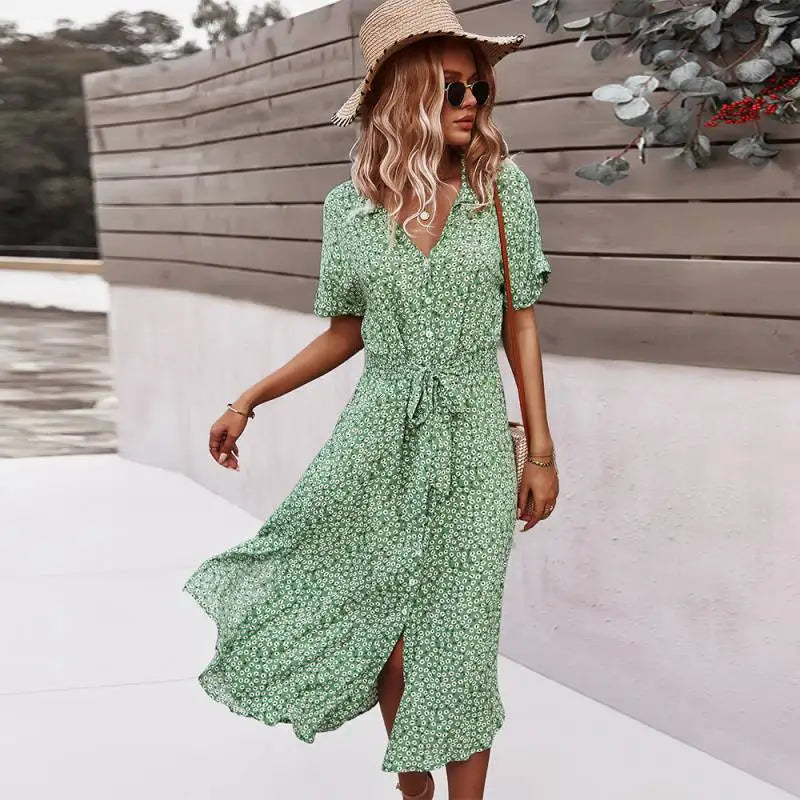 FLORENCE – COTTON-SPANDEX STRETCH DRESS