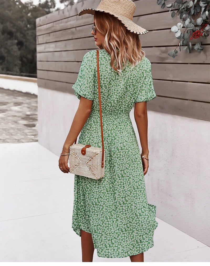 FLORENCE – COTTON-SPANDEX STRETCH DRESS