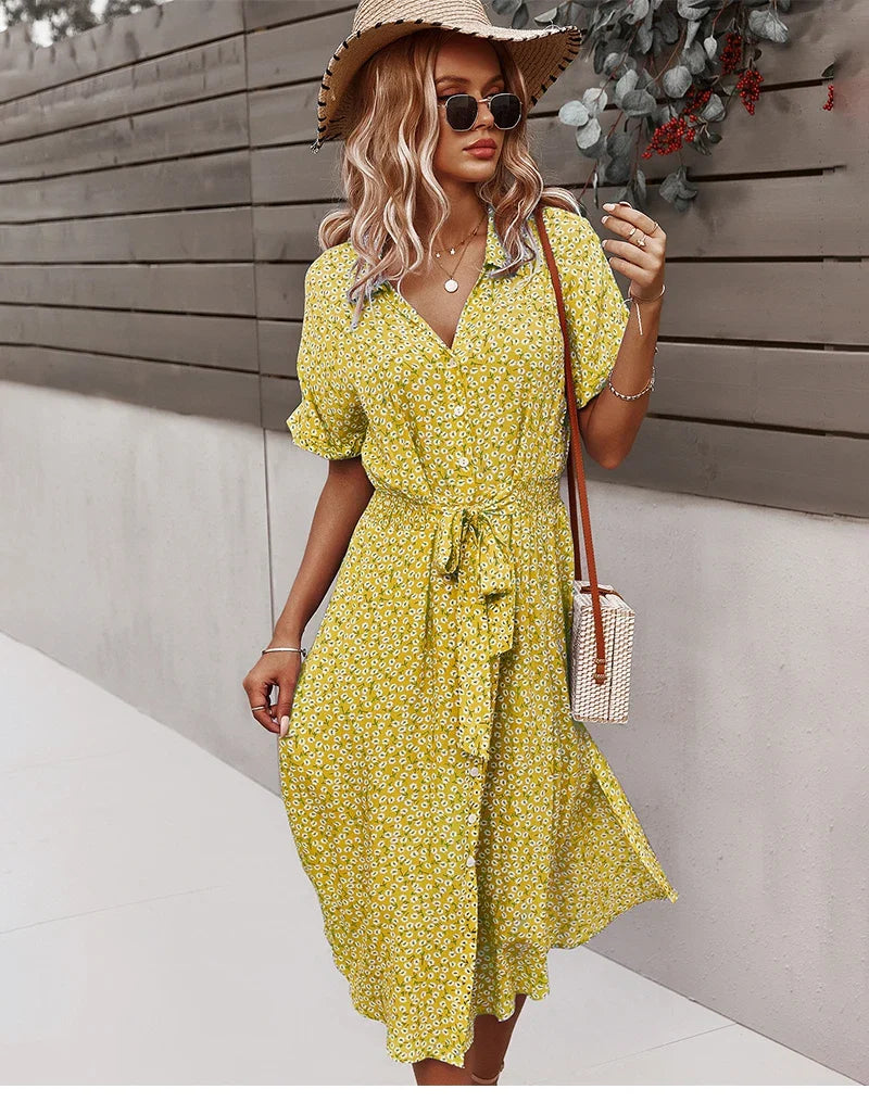 FLORENCE – COTTON-SPANDEX STRETCH DRESS