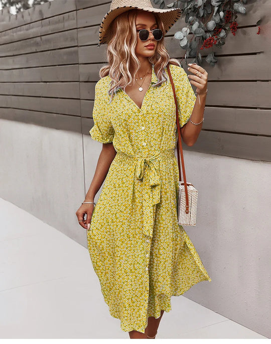 FLORENCE – COTTON-SPANDEX STRETCH DRESS