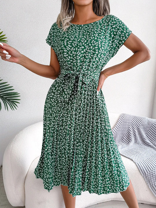ZOE – FLORAL CHIFFON DRESS