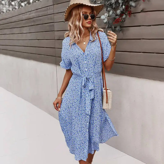 FLORENCE – COTTON-SPANDEX STRETCH DRESS