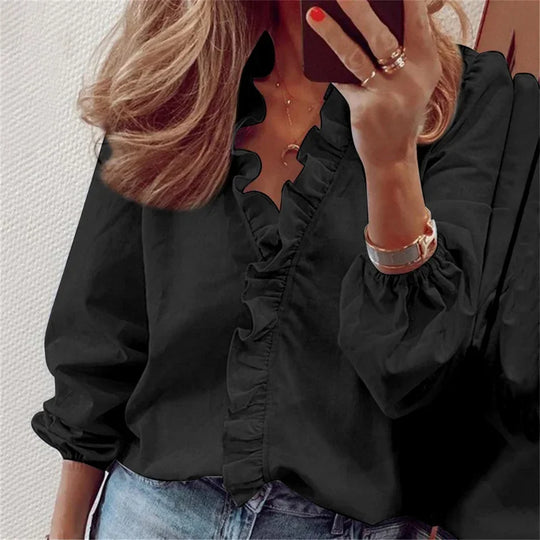 VARELLE – BALLOON SLEEVE BLOUSE
