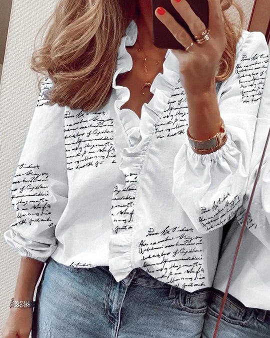 VARELLE – BALLOON SLEEVE BLOUSE