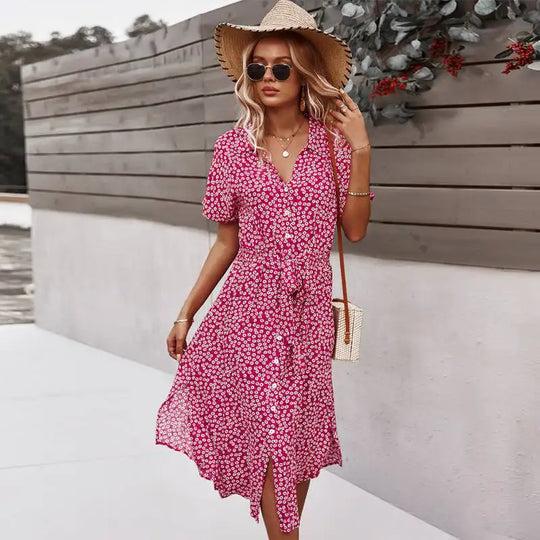 FLORENCE – COTTON-SPANDEX STRETCH DRESS