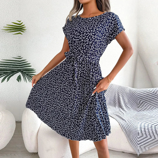 ZOE – FLORAL CHIFFON DRESS