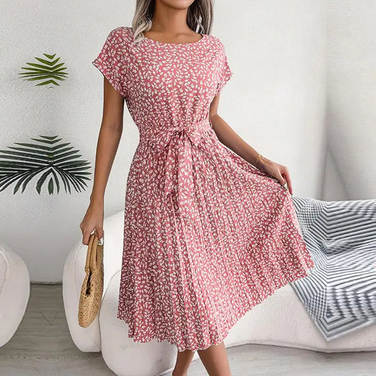 ZOE – FLORAL CHIFFON DRESS