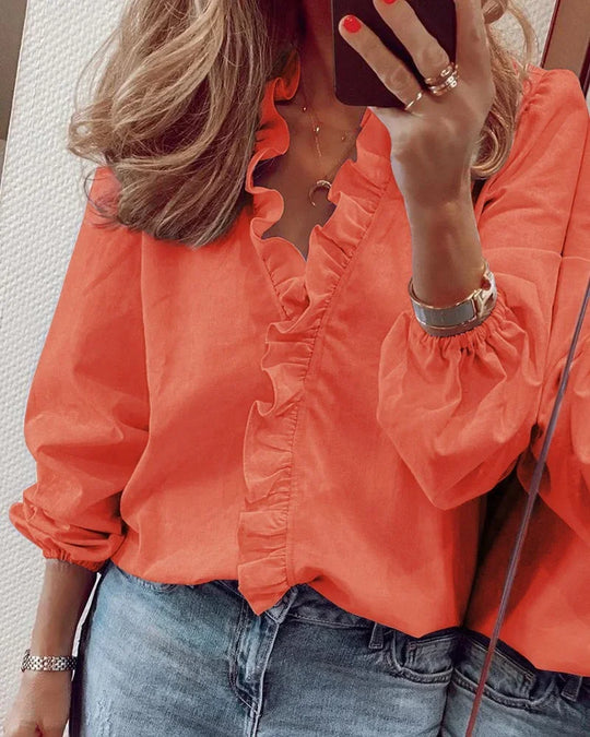 VARELLE – BALLOON SLEEVE BLOUSE
