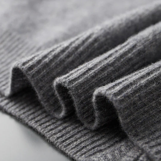 HENRY – 100% CASHMERE ZIP-UP JACKET