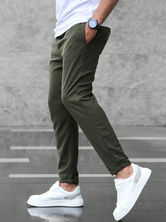 LORENZO – TAPERED DRAWSTRING TROUSERS