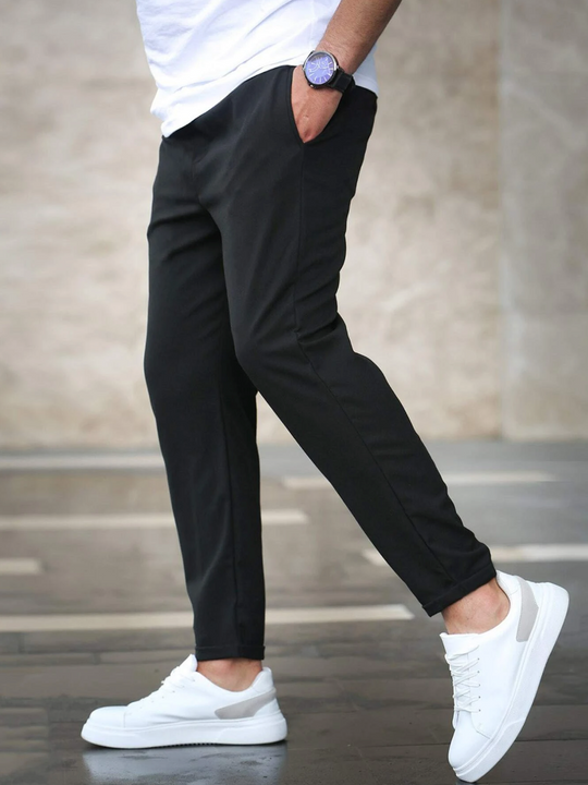 LORENZO – TAPERED DRAWSTRING TROUSERS