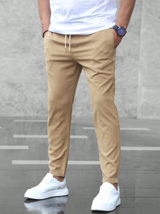 LORENZO – TAPERED DRAWSTRING TROUSERS