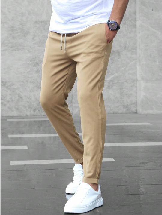 LORENZO – TAPERED DRAWSTRING TROUSERS