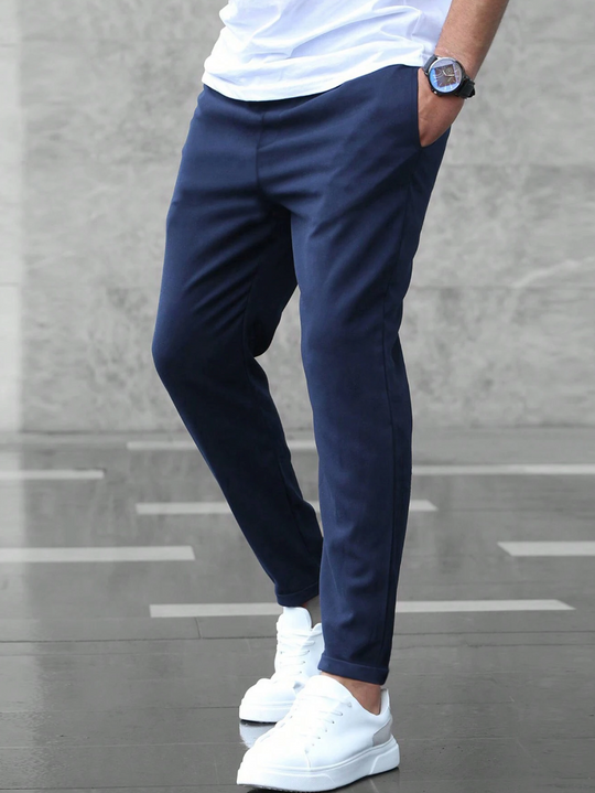 LORENZO – TAPERED DRAWSTRING TROUSERS