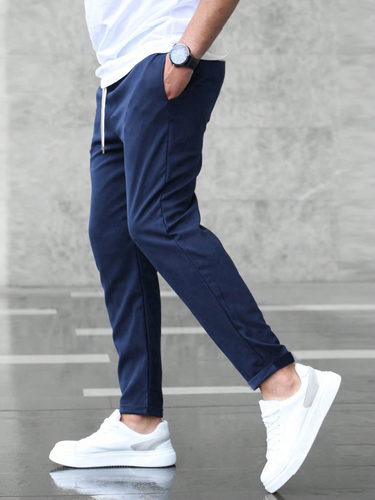 LORENZO – TAPERED DRAWSTRING TROUSERS
