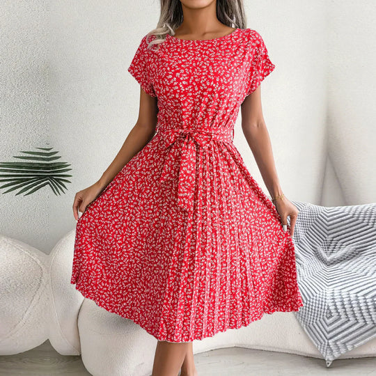 ZOE – FLORAL CHIFFON DRESS