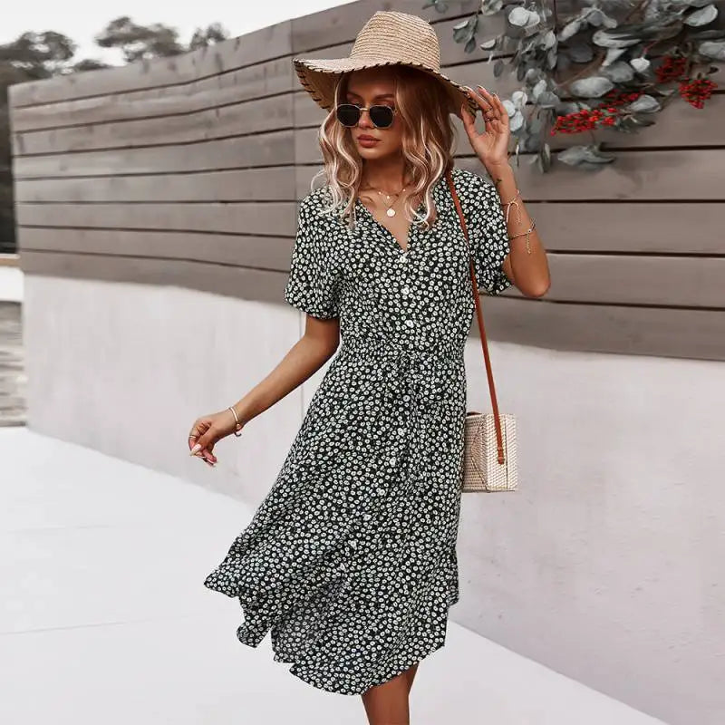 FLORENCE – COTTON-SPANDEX STRETCH DRESS