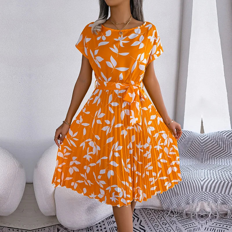 ZOE – FLORAL CHIFFON DRESS