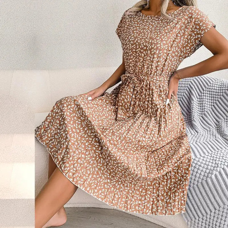 ZOE – FLORAL CHIFFON DRESS