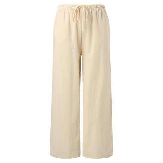 LIANA – COTTON-LINEN SUMMER TROUSERS