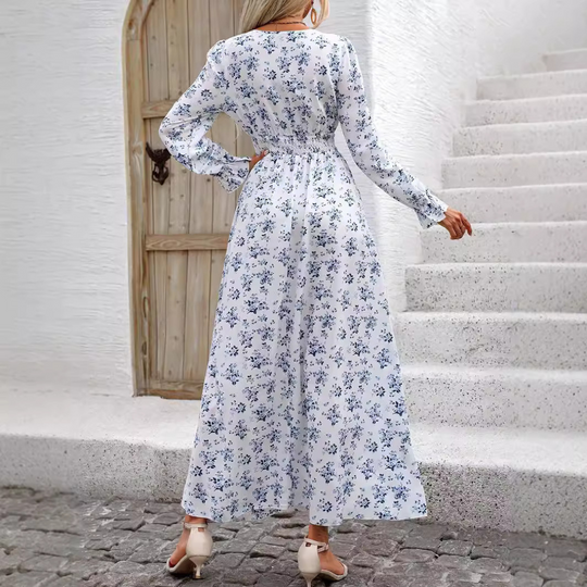 ALYSSA – LONG SLEEVE MAXI DRESS