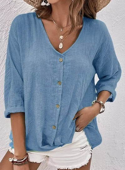 LINNEA – LIGHTWEIGHT BLOUSE FOR WARMER DAYS