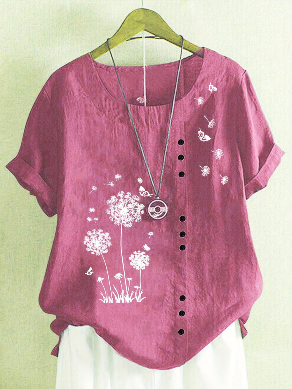 ELLE – DANDELION-INSPIRED BLOUSE