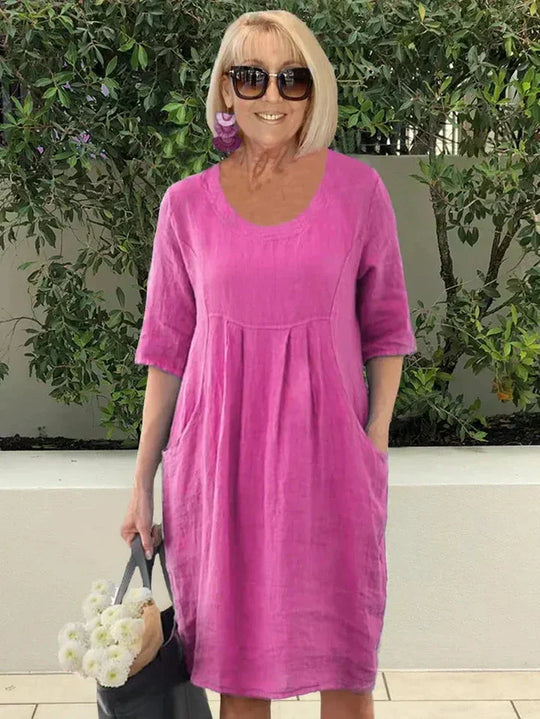 MIRA – LIGHTWEIGHT COTTON DAY DRESS