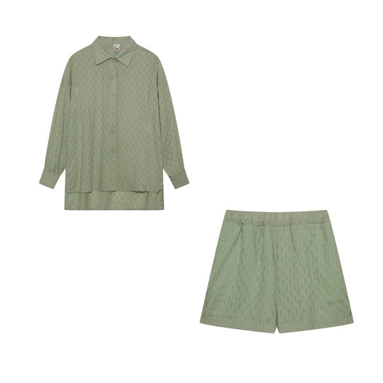 MAREN – RELAXED SHIRT & SHORTS SET