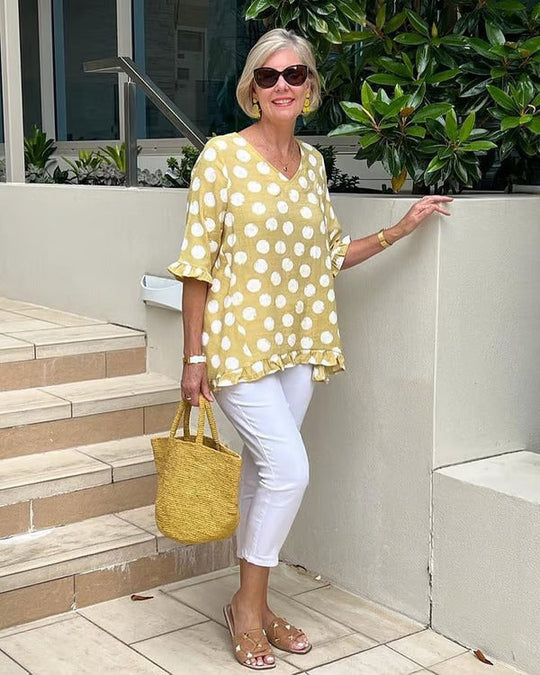 VIVIEN – VINTAGE-INSPIRED TOP