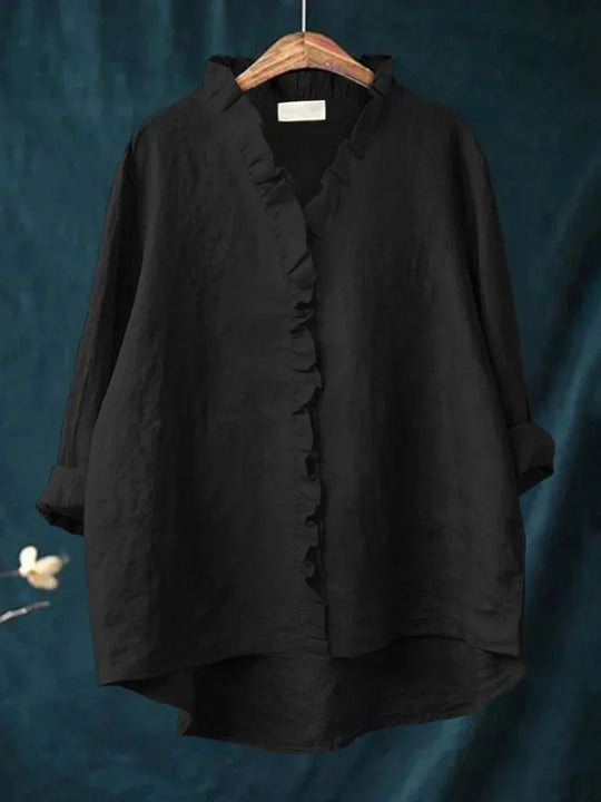 LUCIA – EASYGOING COTTON BLOUSE