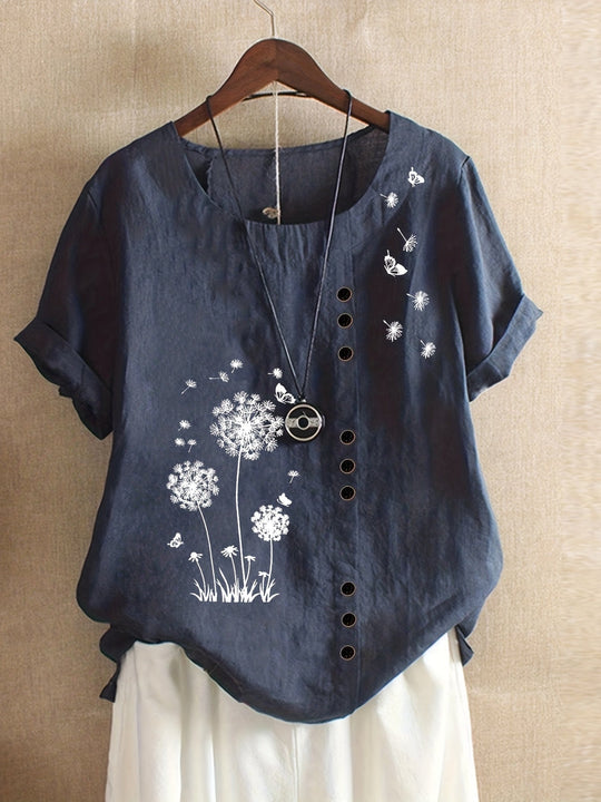 ELLE – DANDELION-INSPIRED BLOUSE