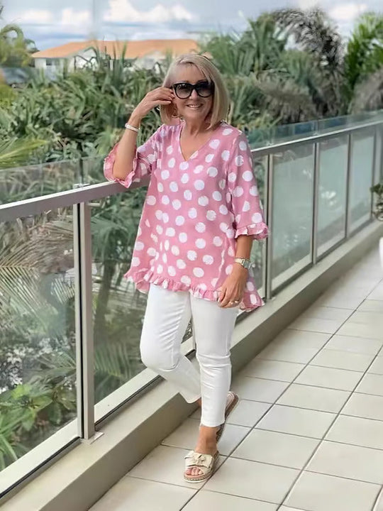 VIVIEN – VINTAGE-INSPIRED TOP