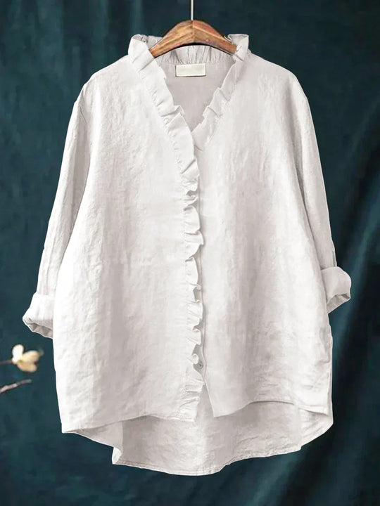 LUCIA – EASYGOING COTTON BLOUSE