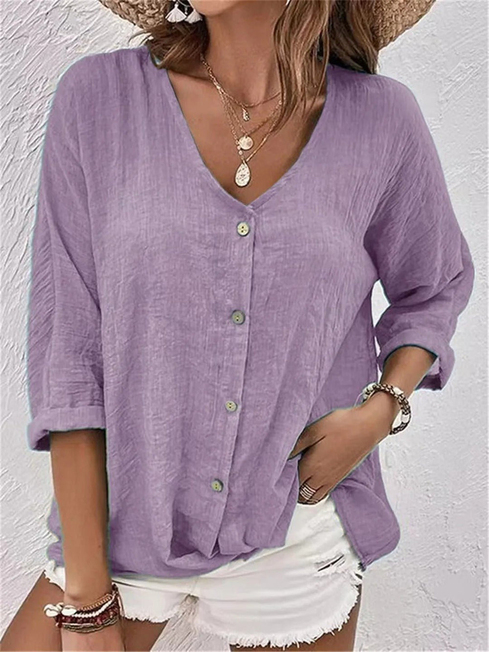 LINNEA – LIGHTWEIGHT BLOUSE FOR WARMER DAYS