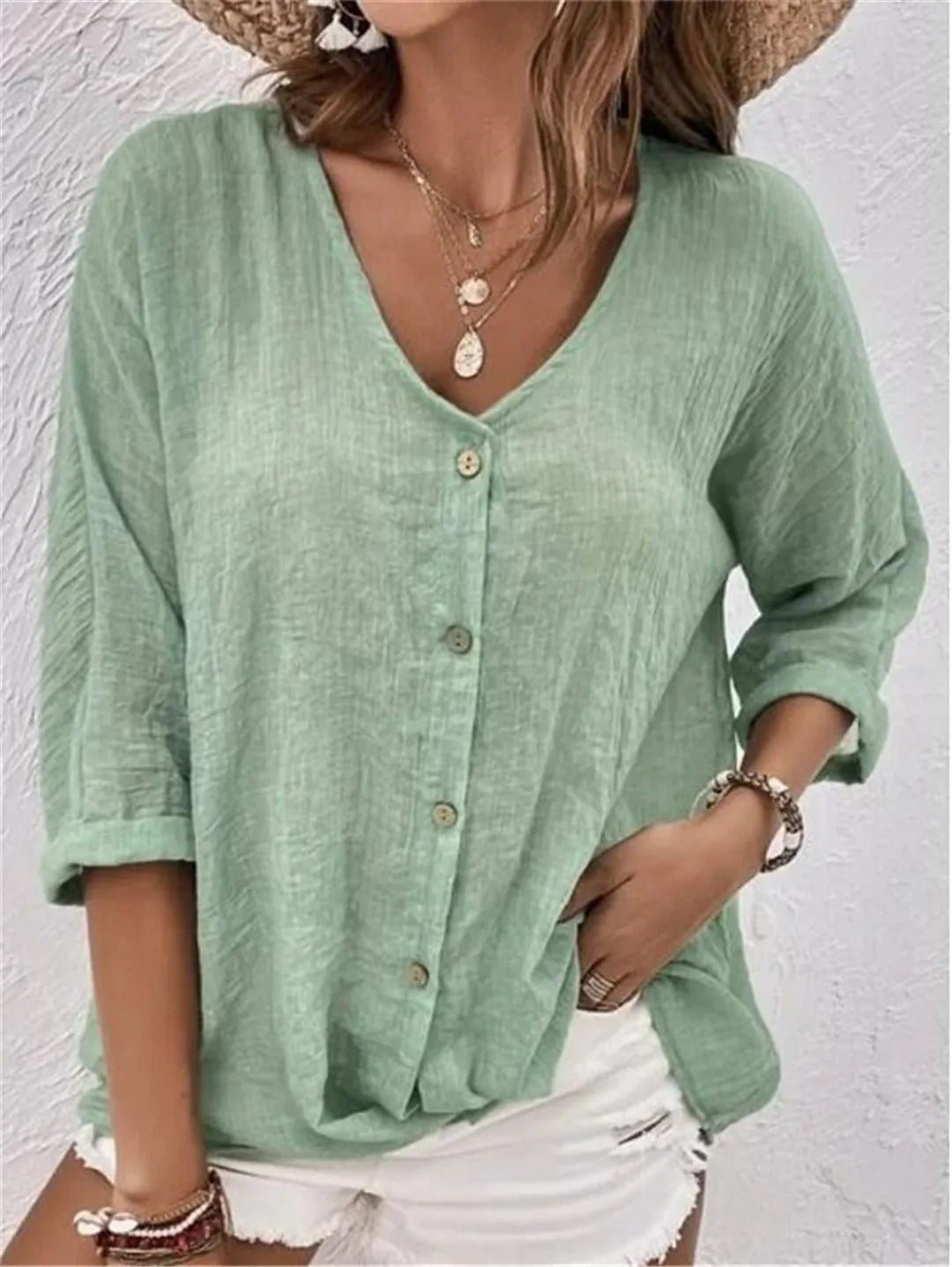 LINNEA – LIGHTWEIGHT BLOUSE FOR WARMER DAYS