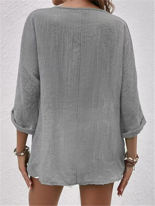 LINNEA – LIGHTWEIGHT BLOUSE FOR WARMER DAYS