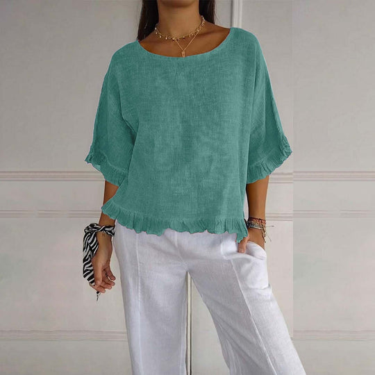 LÉA – FLOWY BLOUSE WITH A MODERN FIT
