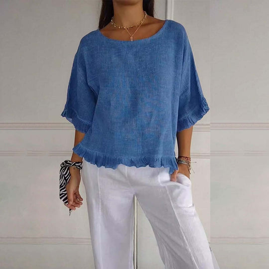 LÉA – FLOWY BLOUSE WITH A MODERN FIT