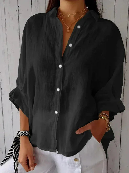 ELOISE – CHIC V-NECK BLOUSE