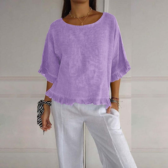 LÉA – FLOWY BLOUSE WITH A MODERN FIT