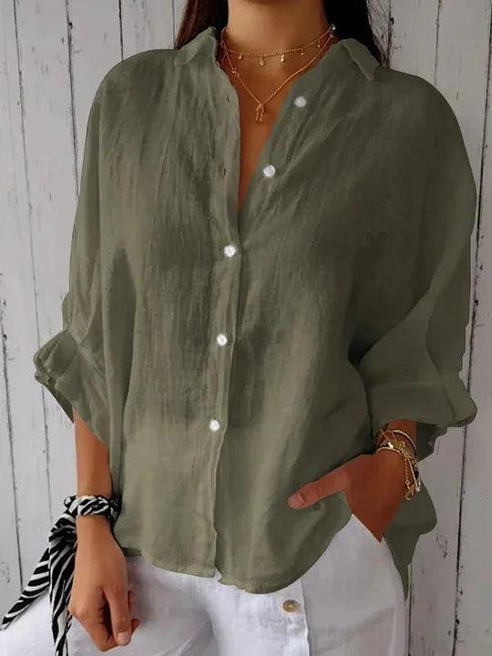ELOISE – CHIC V-NECK BLOUSE