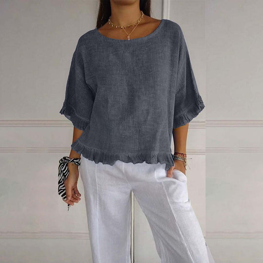LÉA – FLOWY BLOUSE WITH A MODERN FIT
