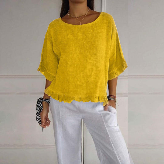 LÉA – FLOWY BLOUSE WITH A MODERN FIT